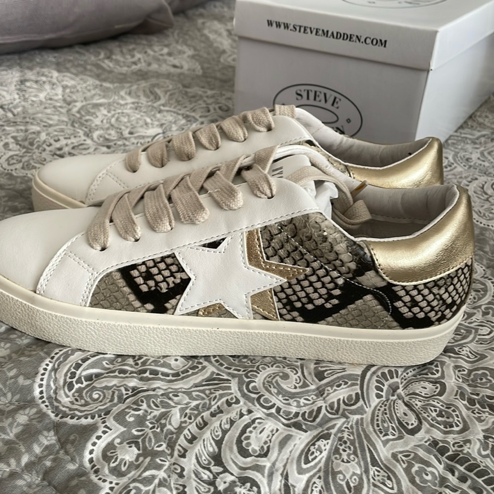 Steve Madden Sienna Multi Snake Sneakers